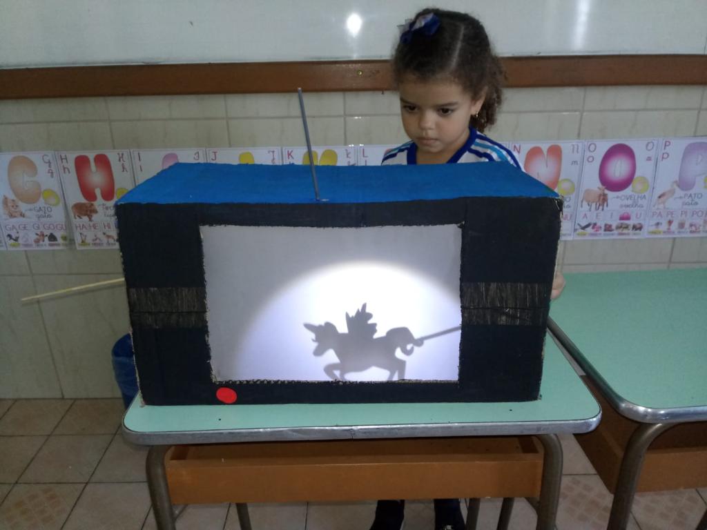 Apresentação Teatro de Sombra - 1° Ano