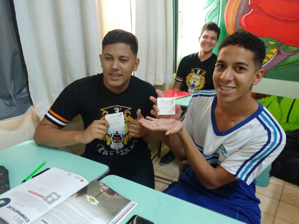 Atividade em família da Escola