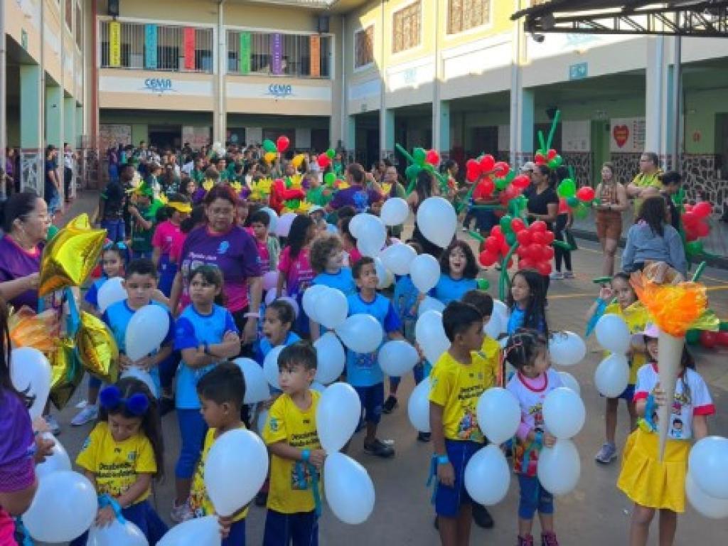 CEMA dá início às Olimpíadas Escolares com muita energia e espírito esportivo