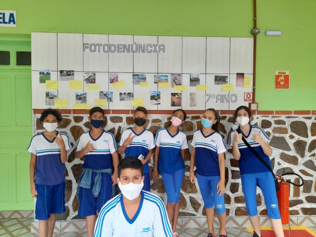 Trabalho de Língua Portuguesa sobre Fotodenuncia - 7° ano