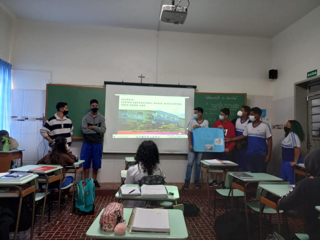 Seminário sobre aniversário de Cuiabá  7° e 9º Ano