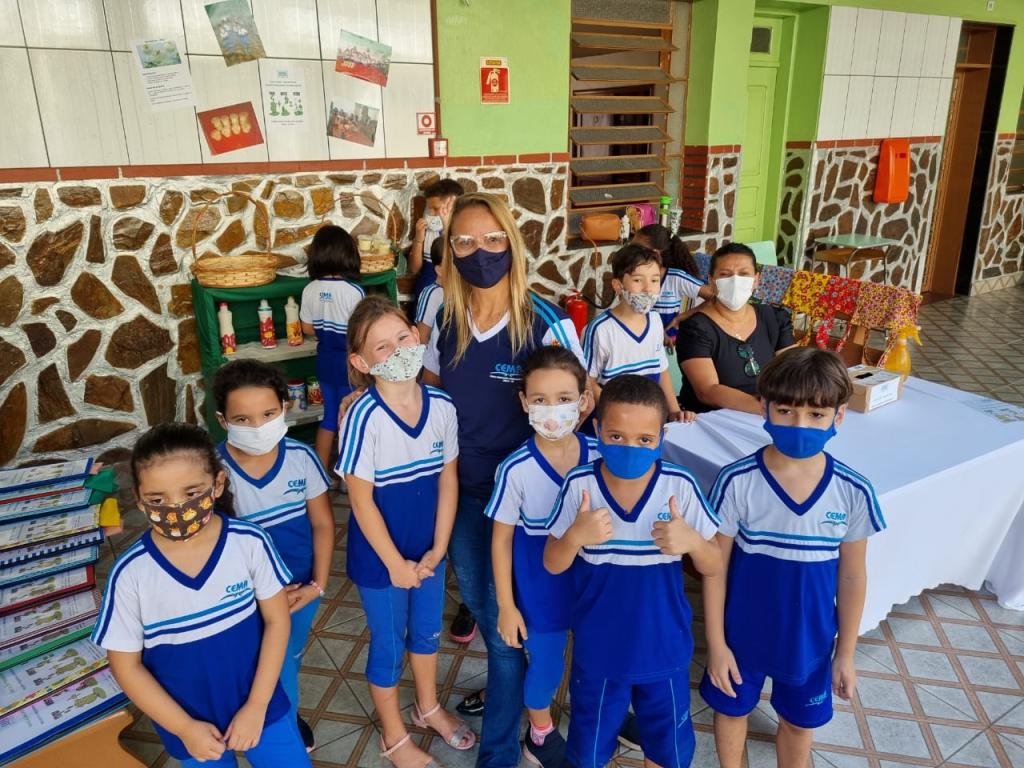 1ª Feira do Empreendedor Colégio CEMA, infantil , 1º e  2º ano