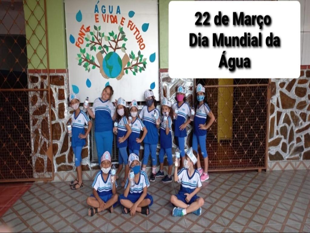 Dia internacional da Água - Turma: 1° 2° e 3° ANO -  Ensino Fundamental.
