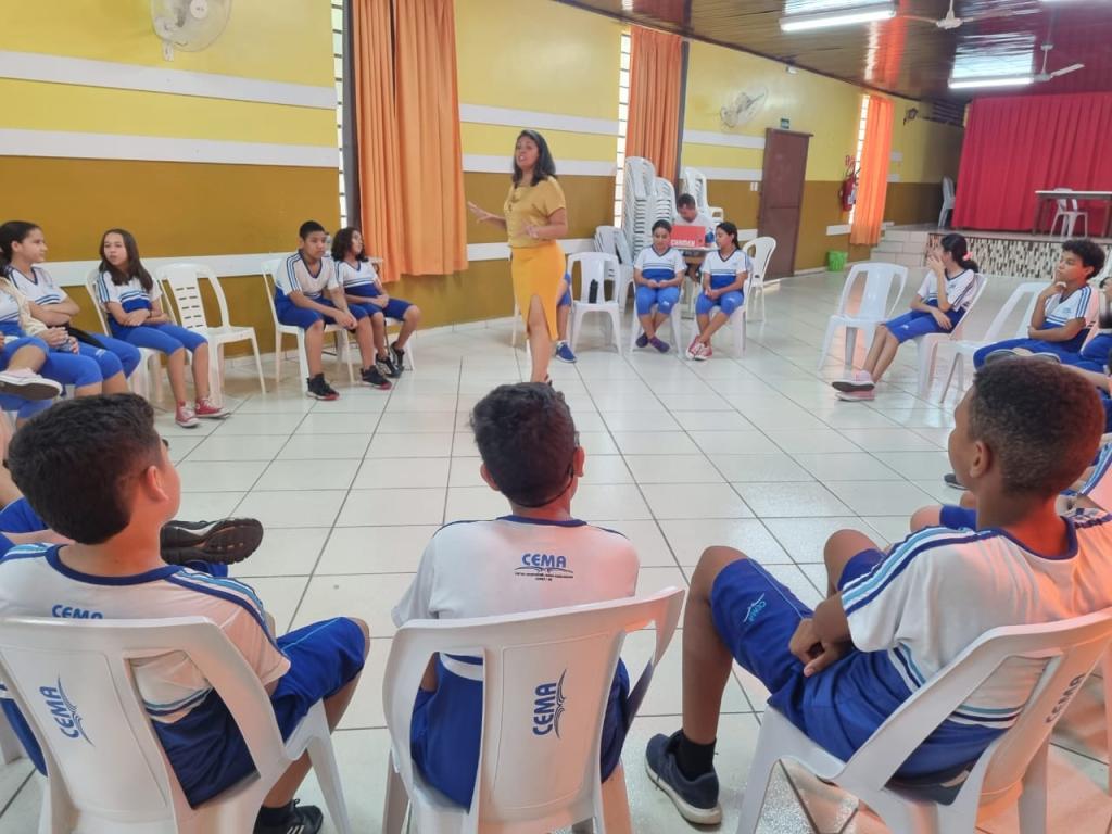 Trabalho desenvolvido pela psicóloga Tatiane Moreno