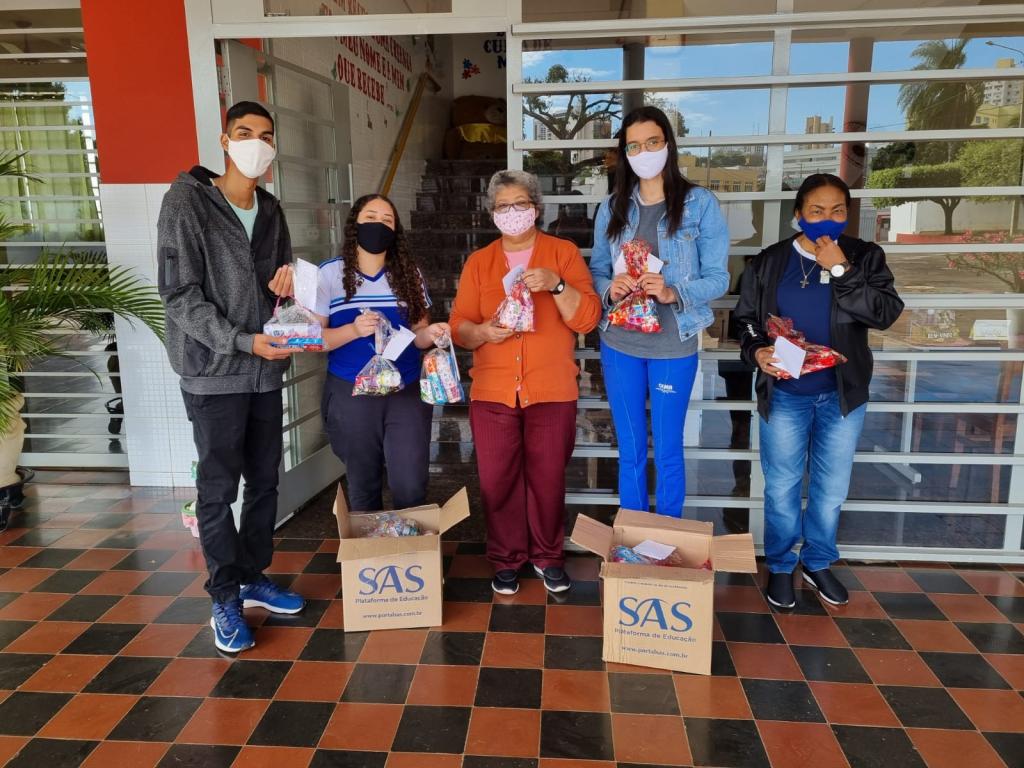 Entregas das arrecadações da nossa Festa Junina Solidária