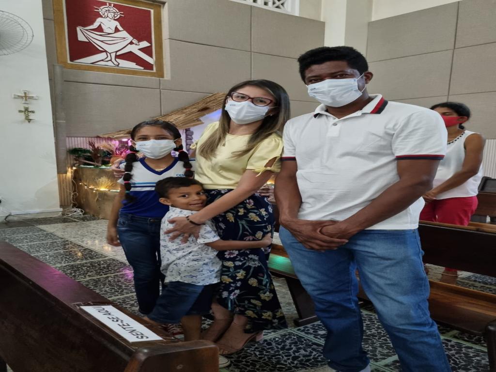 Missa da Família, e ação de Graças, realizada na Igreja Catedral Basílica do Senhor Bom Jesus