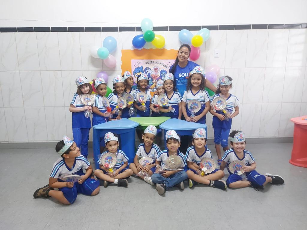 É hora de voltar para a escola! Colégio CEMA celebra o retorno dos alunos.