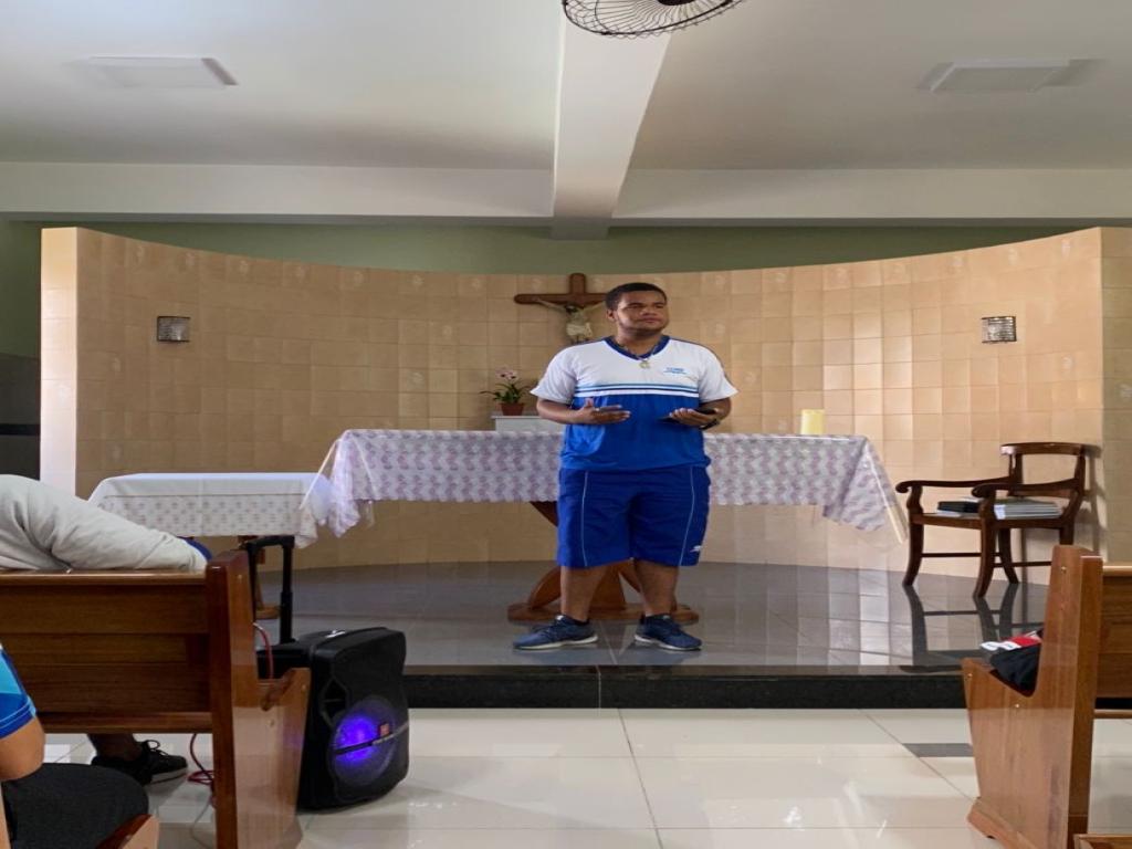 Aula de ensino religioso - Colégio CEMA